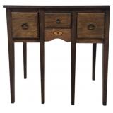 3 Drawer Inlaid Huntboard Salesman Sample