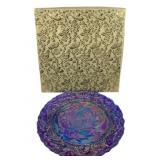 Imperial Glass Plate w/ Box - 9" Round