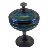 Imperial Glass Compote w/ Lid 10 x 6.5
