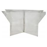 Lucite Arc Table Base 36"x60"x16.5"