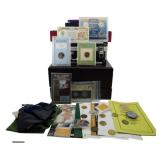 Assorted Coins & Coin Ephemera Collection