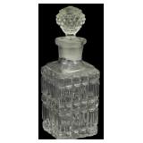 Glass Crystal Perfume Bottle 6"