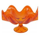 Viking Epic Persimmon Large Compote 6"x9"