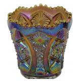 Imperial Amethyst Octagon Toothpick Holder
