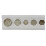 1903 US 5 Coin Cased Proof Set
