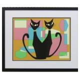 HERE IS LOOKING AT YOU SIGNED GICLEE BY IVY LOWE