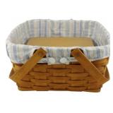 1993 Longaberger Basket w/ Cloth Liner
