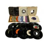 Lot of 28 45 RPM Records
