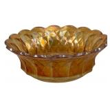 Carnival Glass Bowl - 9" Round
