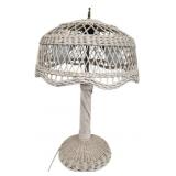 Wicker Lamp 24"