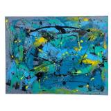 D. Sakelson SIgned Original Painting - 40 x 30