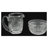 Waterford Crystal Alana Creamer & Sugar 4"