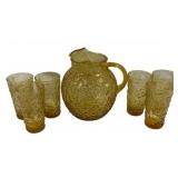 Lido Milano Pitcher & 6 Glasses
