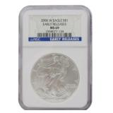 2006-W Silver Eagle Dollar MS69