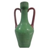 Romanian Scavo Art Glass Vase - 13.5" Tall