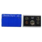 1969 United States 5 Coin Proof Set w/ Box