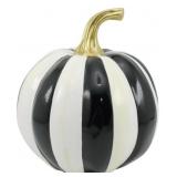 Mackenzie Childs Courtly Stripe Mini Pumpkin