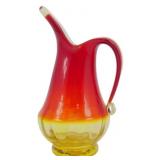 Vintage Pilgrim Glass Pitcher Vase 5.5"