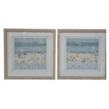 Pair Uttermost Framed Art 31"x31"