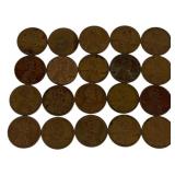 20 Wheat Pennies