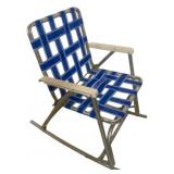 Aluminum Folding Rocker 32"x22"x29"