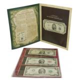 Collectible US Currency Bills Set