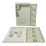 2 US Currency Collector Edition Sets $1 & $2