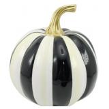 Mackenzie Childs Courtly Stripe Mini Pumpkin