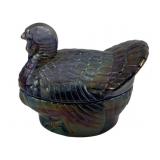 Imperial Glass Turkey Candy Dish