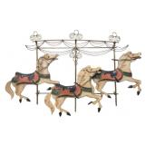 Curtis Jere Signed Carousel Horse Wall Sculpt