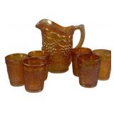 Pitcher & 6 Tumblers