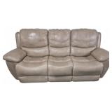 Used Leather Electric Reclining Sofa