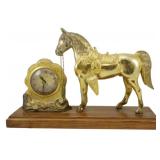 United Self Starting Western Mantle Clock