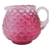 Fenton Jacqueline Cranberry Opal Pitcher
