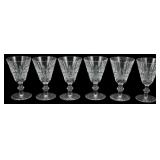 6 Waterford Crystal Tramore Stems 5"