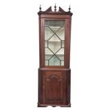 19th Century Corner Cabinet 2 Part