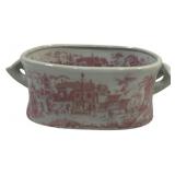 Pink/White Tub (Small) - 14 x 9 x 5.5