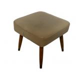Mid-Century Modern Ottoman Stool 14"x15"x15"
