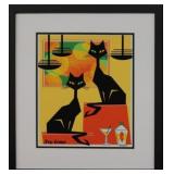 DOUBLE VISION SIGNED GICLEE BY IVY LOWE