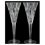 Pr Waterford Crystal Millennium Love Flutes