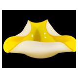 Murano Art Glass Dish 6.5"x7"