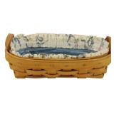 1993 Longaberger Lavender Booking Basket