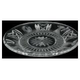Waterford Crystal Millennium Plate 8"