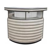 Umberto Mascagni 1960s Italian Curved Bar