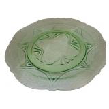 Hazel Atlas Green Uranium Depression Glass
