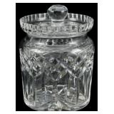 Waterford Lismore Crystal Biscuit Barrel