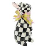 Mackenzie Childs Courtly Check Bunny