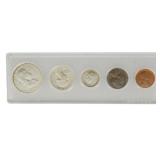 1955 US 5 Coin Cased Proof Set