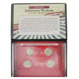 1938-1950 US Jefferson Nickels 4 Coin Set