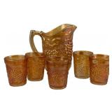 Imperial Pitcher & 5 Tumblers
